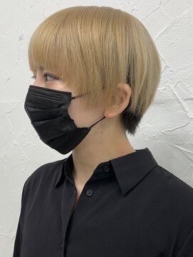 プライズ 表参道原宿店(prize) ブロンドマッシュショート