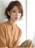 大人可愛い小顔美髪ツヤ感ウルフレイヤーカットA4