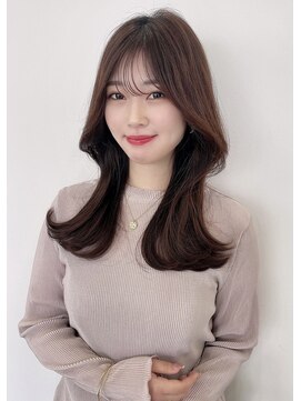 アドレバイハピネス(ADORE by happiness) 韓国くびれヘア　サイドバング　奈良大和八木20代30代