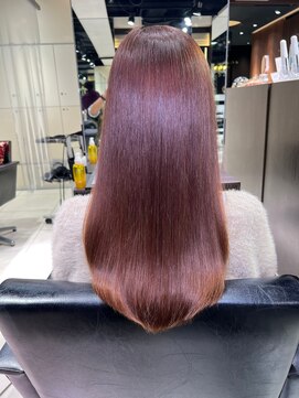 フォルテリノ ナゴヤ(FORTE Lino) 髪質改善縮毛矯正×大人ガーリーツヤ髪ダークグレージュ