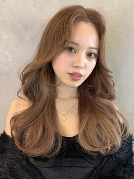 トルネード(TORNADO) 韓国風ヨシンモリ巻き髪 韓国くびれロング A514