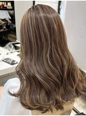 グレージュカラー/シルキーベージュ/韓国風ウェーブ[吉祥寺]