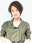 前髪なしのスウィートショート