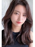 マロンベージュ/韓国風巻き/ヨシンモリ/髪質改善くすみベージュ