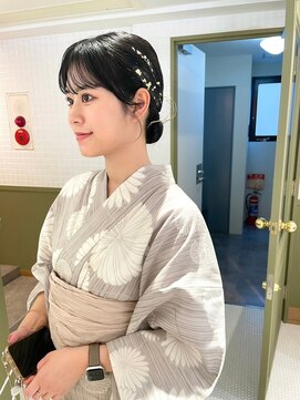 エミィ(emme) 【emme×石崎】浴衣ヘアセット