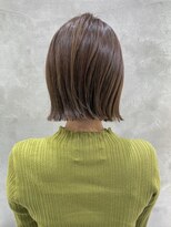 ロンドネートゥル 新潟(Lond naitre)&nbsp;外ハネ切りっぱなしボブ　（新潟/万代）