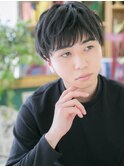 マットな質感◎黒髪グレージュカラーマッシュc5大宮20代30代40代