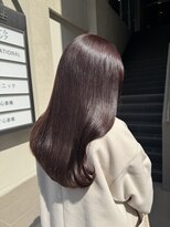 レックスヘアーインターナショナル(ReX HAIR INTERNATIONAL) 【山嵜　栞】艶style"pink brown"