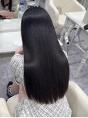見惚れる艶髪