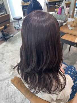 アヴァンスアンス 広島袋町店(AVANCE.ens) ラベンダーブラウンカラー