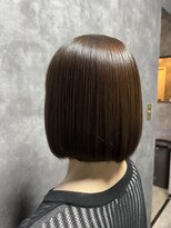 アウン 柏(a un)&nbsp;髪質改善/ボブ/ココアブラウン