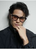 スパイラルパーマビジネスハーフバック