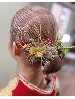 ルーキス(LUCIS)&nbsp;着物ヘアセット、ヘアアレンジ