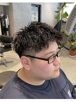 バンブーグラスホワイト(Bamboograss white) 強めツイストパーマ