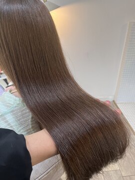 シンク オモテサンドウ(sync omotesando) 巻ける縮毛矯正/チョコレートブラウン