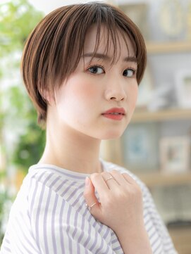 カバーヘア ブリス 志木南口駅前店(COVER HAIR bliss) 大人かわいい小顔ナチュラルマッシュショートh3志木20代30代40代