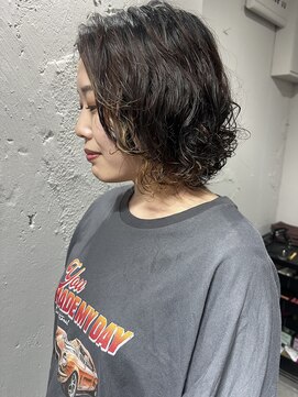 フェリスヘア(feliz hair) レディース無造作パーマスタイル
