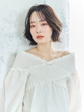 アビエブラン 若江岩田(abije blanc) ふんわり大人ボブ