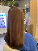 ストレート×ナチュラルブラウン