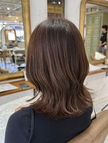 サンバイセライロ 千葉(SAN. by celilo)&nbsp;くびれミディアム × マロンベージュ【千葉優希】