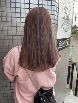 フィール ヘアー(feel hair) ピンクベージュ