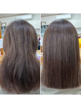 ヘアーズ サエミ 髪質改善縮毛矯正