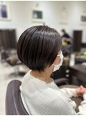 大人ショートボブ