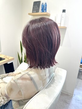 ブランシュ 南行徳店(BLANCHE) くびれヘア ハイライトカラー デザインカラー 暗めカラー