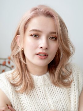 トワ 仙台店(toi) 【韓国・レイヤー】透明感ミルクティー・レイヤー・ハイレイヤー