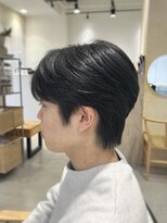 ビューバイネオリーブ 用賀店(Beau'r by neolive)&nbsp;ダークアッシュニュアンスパーマ韓国マッシュ《用賀》