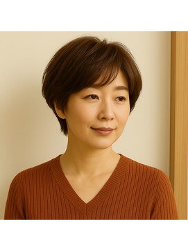 スープレックス ヘアーデザイン(SOUPREX HAIR DESIGN) ミセス美フォルムショートボブ 20代 30代 40代 50代 60代ミセス