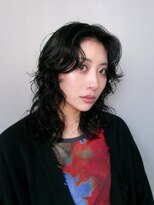 ブロック ジャポン(bloc japon)&nbsp;レイヤーカット ミディアムレイヤー パーマ ミディアムパーマ