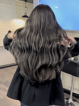 シェルヴ(XELVE) グレージュ/コントラストハイライト