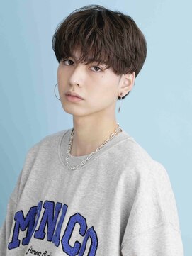 ゴールド 大阪 梅田店(GOALD) シースルーマッシュ韓国ヘアニュアンスパーマツーブロック