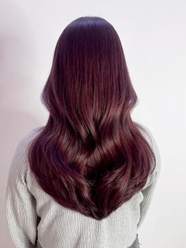 アルバム 銀座(ALBUM GINZA) ロング韓国ヘア顔周りレイヤーおくれ毛_ba571201