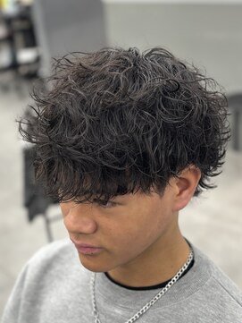 オーバルバイアピッシュ(OVARL by apish) フリックパーマ/マレットヘア/シャドウパーマ/メンズパーマ