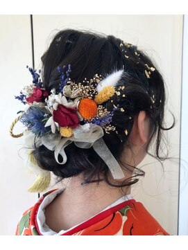 カポック 茗荷谷(KAPOK) 卒業式ヘアセット♪和装シニョン/ 袴着付も可能!