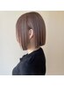 カットカラー＋全頭ブリーチ＋サラツヤ修復TR￥25300→￥24200