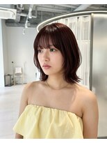 ハーツオオサカ(HE:ARTS OSAKA)&nbsp;韓国揺れる質感のくびれボブ