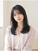 ワンカールレイヤー×大人ミディアム/20代30代40代丸顔面長池袋