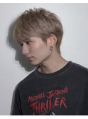 シースルーバング　フェザーショート