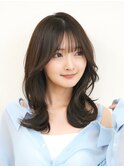 【20代30代支持◎】結べる大人可愛いワンホン風くびれミディアム