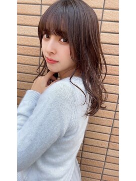ルッソカルム(Lusso calme) ピンク/アッシュピンク/ハッシュカット/30代/40代/50代