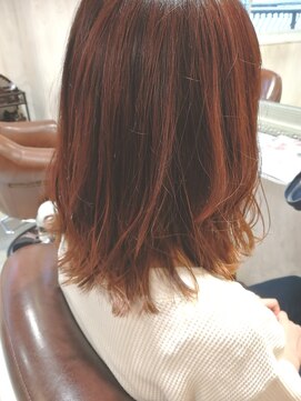 アマンヘアーサウス 吉祥寺南口店(Aman hair-s) ピンクグラデーションロブ【Aman hiar吉祥寺】