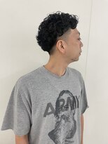 エンドリンク(endlink) メンズショートでクリクリパーマ