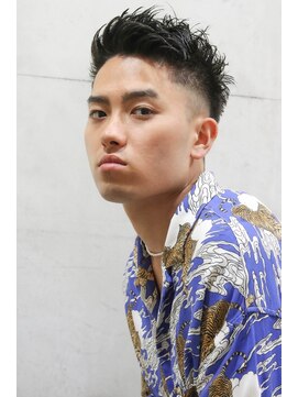 カーニバル 江古田(CARNIVAL) rei ツーブロックマッシュ /アップバング/束間ショート/パーマ