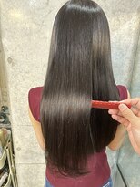 メーヴェ(Mowen) 南堀江　mowen Tetsu 艶髪　酸熱ストレート　髪質改善