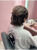 【ヘアセット】ハーフアップ×コンサート