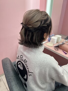 シーズン 大阪(SEASON) 【ヘアセット】ハーフアップ×コンサート