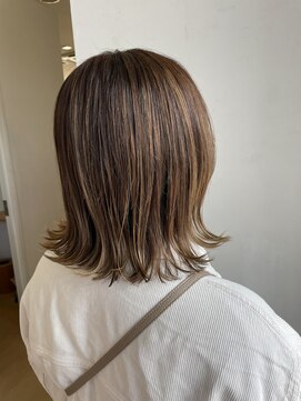 シャンプーボーイ 佐世保駅前店(SHAMPOO BOY) ベージュ系ボブ